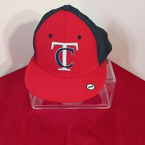 New Era Red and Black Cap